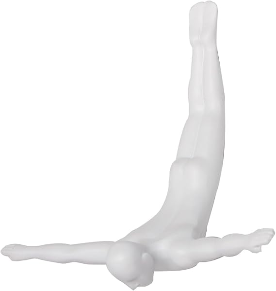 Overstock Wall Diver WALL ART - WHITE