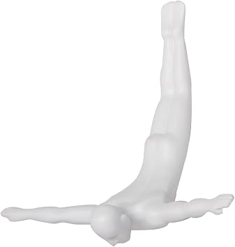 Overstock Wall Diver WALL ART - WHITE