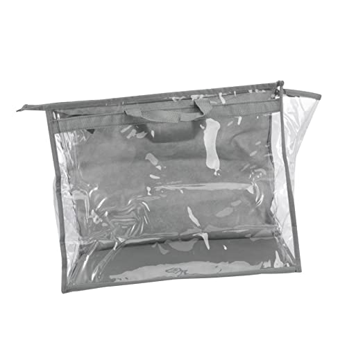 PartyKindom Hanging Pouch Storage Bag Wardrobe Bag Organizer Garment Space Saver Purse Organizer Pvc Nylon Straps