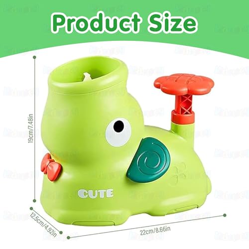 Image of Kidology Flying Disc Launcher Elephant Saucer Toy Kit, Disc Catching Game for Children Outside Activities Consist 8 Discs, 2 Catch Net, Foot Step Flying Disc Outdoor Activities Toy