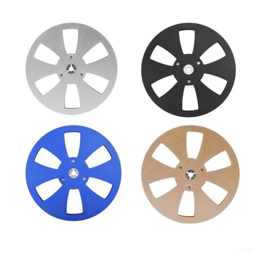 Bobina vuota da 17,8 cm progettata per registratori su disco rigido (nero)