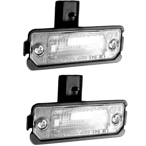 Luces de matrícula traseras 1J6943021B para Volkswagen Beetle y Polo