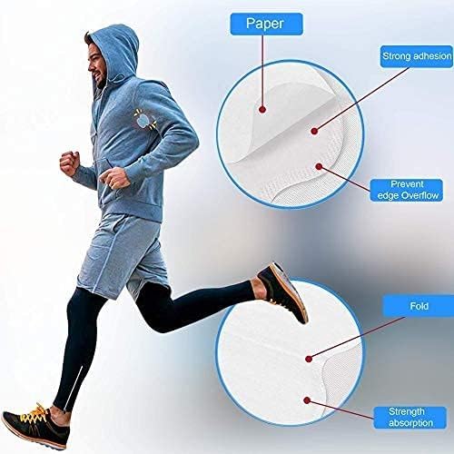 ORBITORA Underarms Sweat Pads Disposable Highly Absorbent Sweat Pads Cotton Anti Allergic, Anti Bacteria, Anti Smell For Men And Women (PACK OF 50) 3