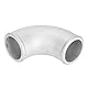 Aluminiumlegierung 90 Grad Biegung 2 Zoll 51mm engen Schlauch Ladeluftkühler Joiner Elbow Pipe
