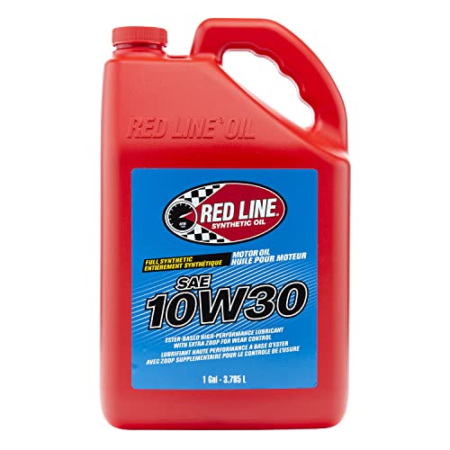 Aceite de motor sintético 10W30 Red Line 1 galón 4 pack miniatura 1