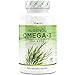 Produktbild Omega 3 vegan - 60 Kapseln - Hochdosiert mit 1.500mg Algenöl pro Tagesdosis  Premium: Markenrohstoff life's®Omega - Laborgeprüft - Schadstoffarm - Hochdosiert