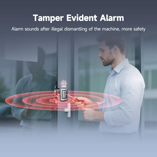 Retekess T-AC04 Digicode Tastatur Metall IP68 Zugangskontrolle PIN 125KHz RFID Wasserdicht Hinterleuchtet Wiegand 26 Diebstahlsicherung, Geeignet für Boutique-Apartment-Geschäfte