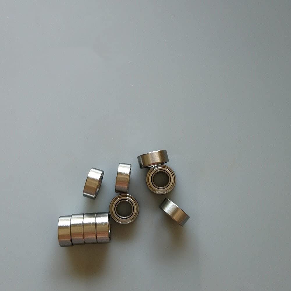 5pcs 4x9x4 mm Modello Cuscinetto, Cuscinetti ceramici ibridi in Acciaio Accessori per Utensili