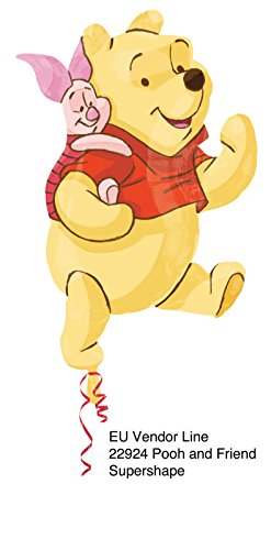 Ballonim® Winnie Pooh und Ferkel ca. 80cm Luftballons Folienballon Party DekorationGeburtstag