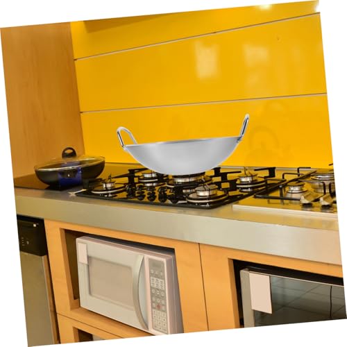 Wok de acero inoxidable Unomor 32 cm miniatura 6