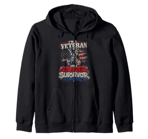 Im A Veteran And A Cancer Survivor Dont Underestimate Me �W�b�v�p�[�J�[