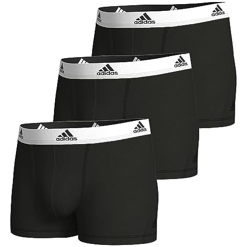 adidas Men's Black Multipack Trunks (3 Pack) Cover