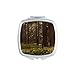 Dark Forestry Science Nature Scenery Mirror Portable Compact Pocket Makeup Double Sided Glass