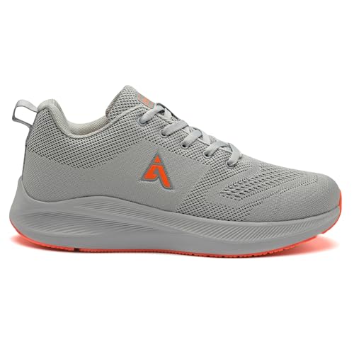 Image of Action | Athleo | ATG-496 | Men's | Lace-Up | Running | Shoes | Comfortable | Lightweight | Breathable | Durable | Sports | Shoes