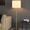 Beige Bamboo Knot Linen Textured Lamp Shades Set of 2 Large Drum Lamp Shade 16``Top x 16``Bottom x 12``High(Spider) Farmhouse Lampshade for Table Lamp & Bedside Lamp - Replacement Lampshade