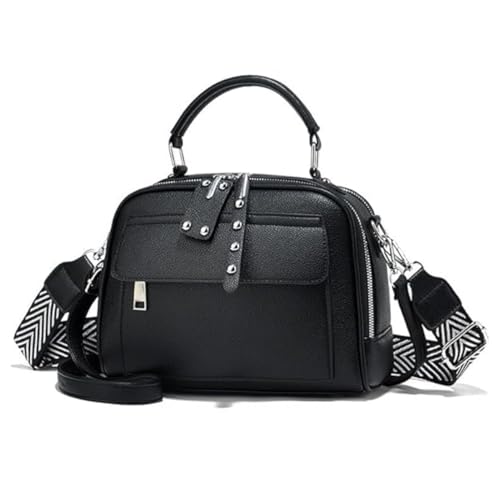Image of MOCA Womens Handbag Multi-pocket Messenger Bag PU Leather Tote Bag Crossbody Sling Bags Shoulder Bag,Gifts for women & Girls