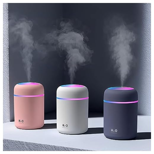 Mini Humidificador Ar Portátil Purificador Usb Colorido U39 (ROSA)