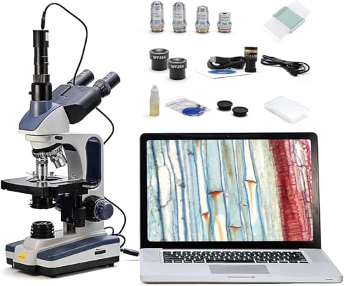 SWIFT Trinocular Compound Microscope SW350T (40X-2500X)