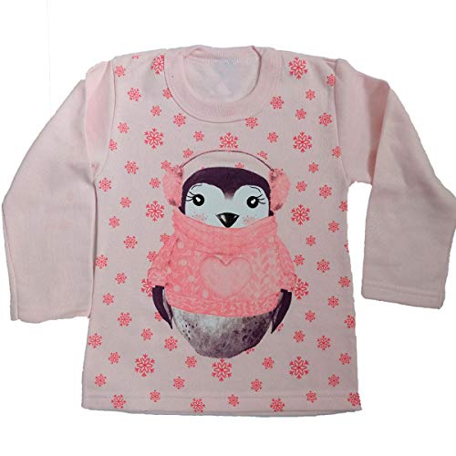 Conjunto Moletom Infantil Menina - Blusa + Calça - Roupa de Frio Feminina Roupa de Inverno 1 a 3 Ano