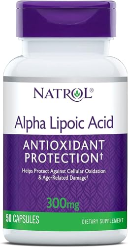 Natrol Alpha Lipoic Acid 300 Milligrams - 50 Caps (Packs of 3) Natrol Alpha Lipoic Acid 300 Milligrams - 50 Caps (Packs of 3)