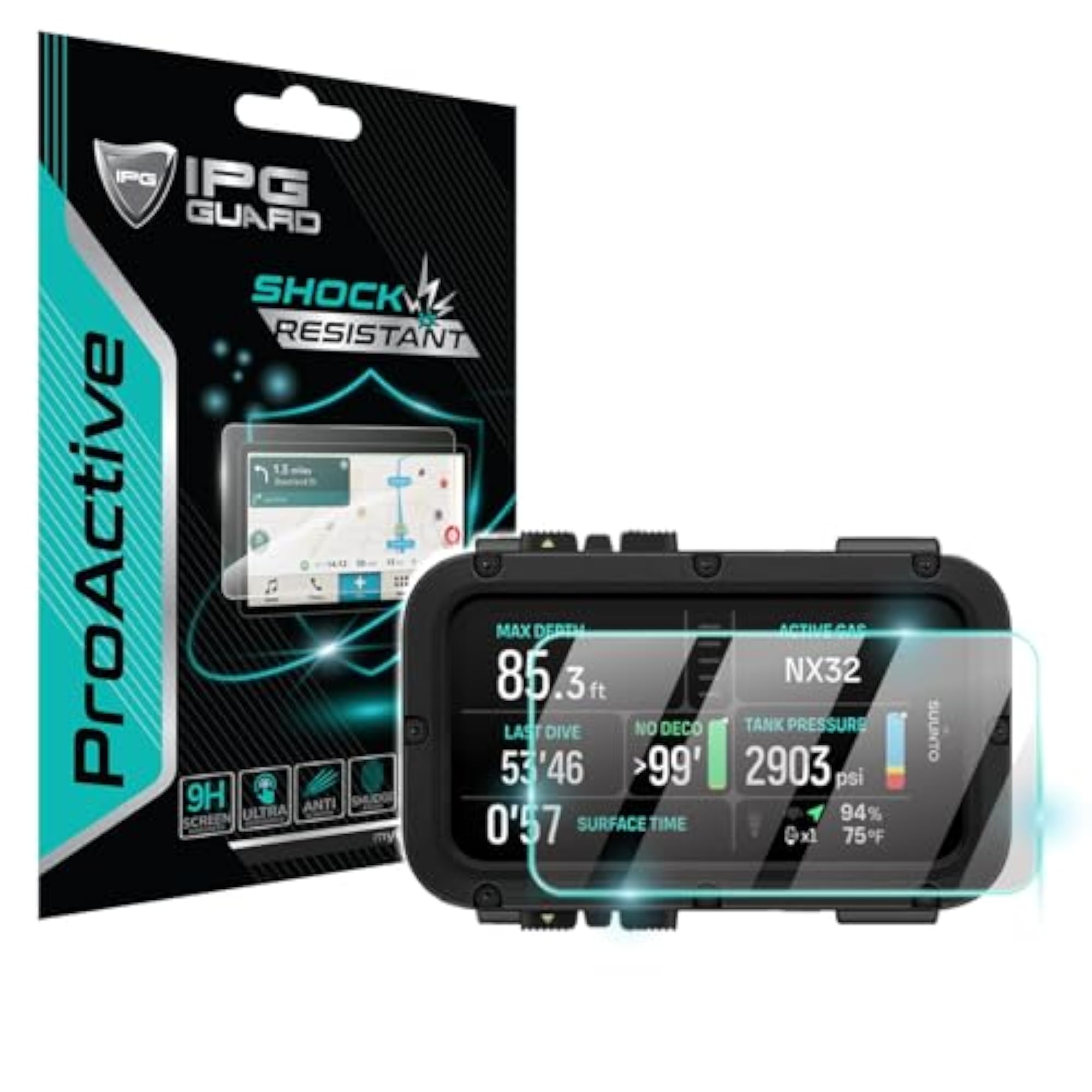 ProActive Screen Protector for Suunto Nautic Dive Computer