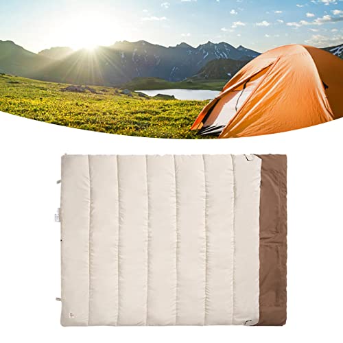 Saco de Dormir para Acampamento, Saco de Dormir de Poliéster Resistente a Rugas para Adultos No Outo