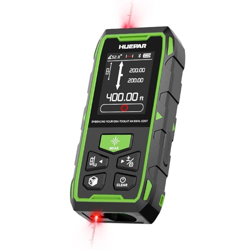 Huepar 656ft Dual Laser Distance Measuring Tool