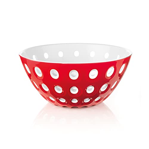Guzzini Le Murrine Bowl 20 cm Rojo blanco transparente miniatura 1