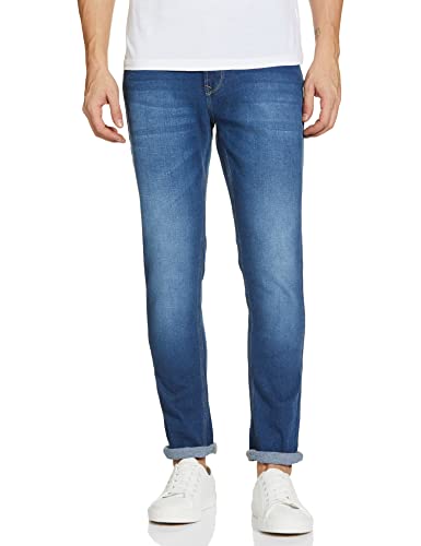 Spykar Men’s Skinny Jeans (ECSKN-01BB-066_Mid Blue_30) Spykar Men’s Skinny Jeans (ECSKN-01BB-066_Mid Blue_30)