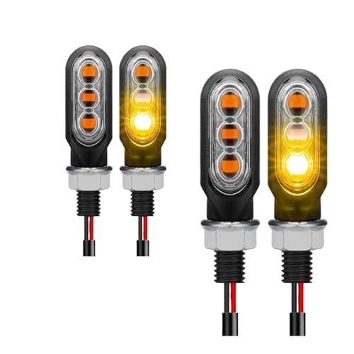 Clignotants clignotant LED pour moto séquentiel pour rouler de nuit en toute sécurité