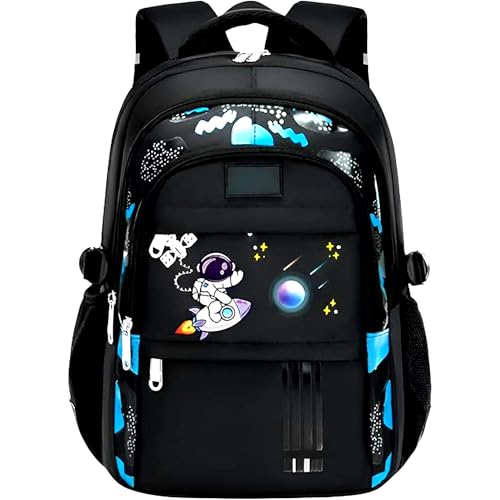 Mochila Escolar Infantil Astronauta para Meninas e Meninos