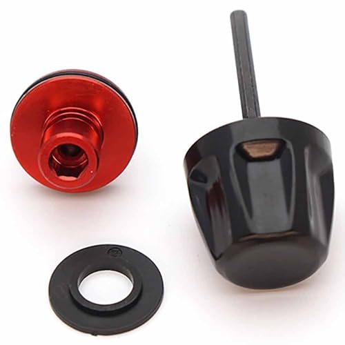 Rockshox Rebound Adjuster Knob/Bolt Kit schwarz 120mm