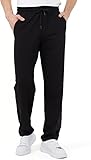 INSAFIANS Kids Boys Girls Fleece Jog Pants – School PE Jogging Bottoms Unisex Open Hem Sports Trousers (BLK 11-12) - Image 2