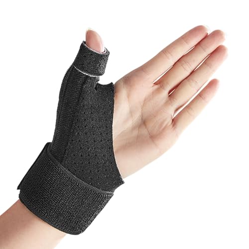 Kmtooon Thumb Splint - Thumb Brace Stabilizer Splint for Trigger Finger, Pain Relief, Arthritis, Tendonitis, BlackBerry Thumb, Sprained