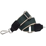 hallhuber lederhandschuhe Material: 95% Baumwolle, 5% Polyurethan - Länge: 75-135 cm (verstellbar) - Breite: 4 cm - Farben: Grün, Beige - Farbe Karabiner: Silber