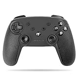 🎮【Diseño ergonómico y modo de espera súper largo】 El diseño ergonómico y la estructura liviana se adaptan perfectamente a la forma de la mano ， Haz que el interruptor inalámbrico se sienta cómodo incluso si juegas durante mucho tiempo. Batería de súper capacidad incorporada de 600 mA, soporte de 12 a 15 horas, carga completa de 3 a 4 horas. El interruptor del controlador Pro se puede cargar a través del cable micro USB, ¡la carga puede jugar!
