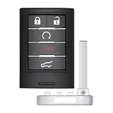 Vurkcy Key Fob Replacement for 2010-2015 Cadillac SRX/ 13-14 ATS XTS/ 14-15 ELR Car Keyless Entry Remote Control, NBG009768T, 5 Buttons