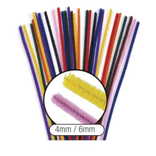 Colorations TPIP - Limpiadores de tuberías gruesas (100 unidades)