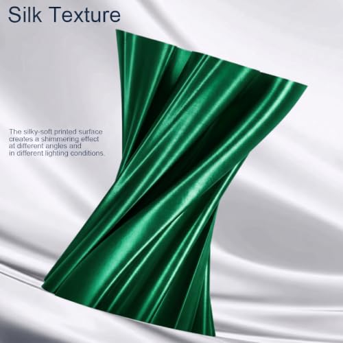 Image of Silk PLA 3D Printer Filament 1.75mm Filajoy3D 3D Printing Filament 250g Dimensional Accuracy + /- 0.03mm for Most FDM 3D Printers,Green