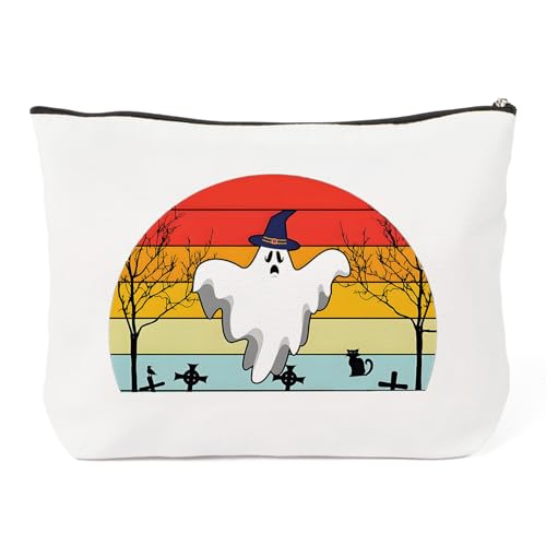 Cadeaux d'Halloween pour femme – Cadeaux d'Halloween pour adultes – Cadeaux de tours ou de friandises – Remplisseurs de sacs cadeaux d'Halloween – Sacs cosmétiques spéciaux pour Halloween