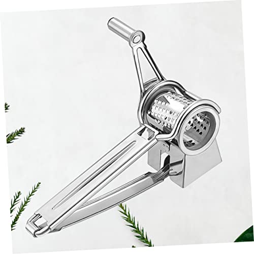 Rallador giratorio de acero inoxidable con manivela miniatura 6