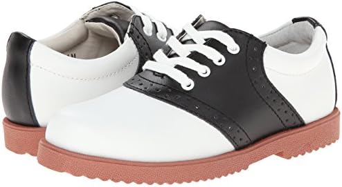Academie Gear unisex child Honor Roll - K oxfords shoes, White/Black, 1.5 Little Kid US | Image 6