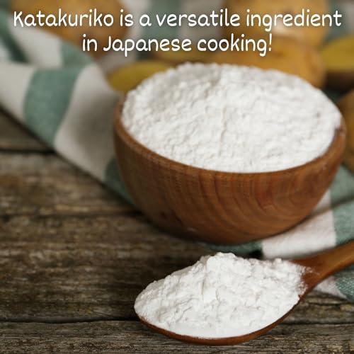 Potato Starch for cooking Japanese Katakuriko Potato Powder Gluten Free HALAL Certified Non GMO 200g (7.05oz) | Set of 2 Bags - Thumbnail 2