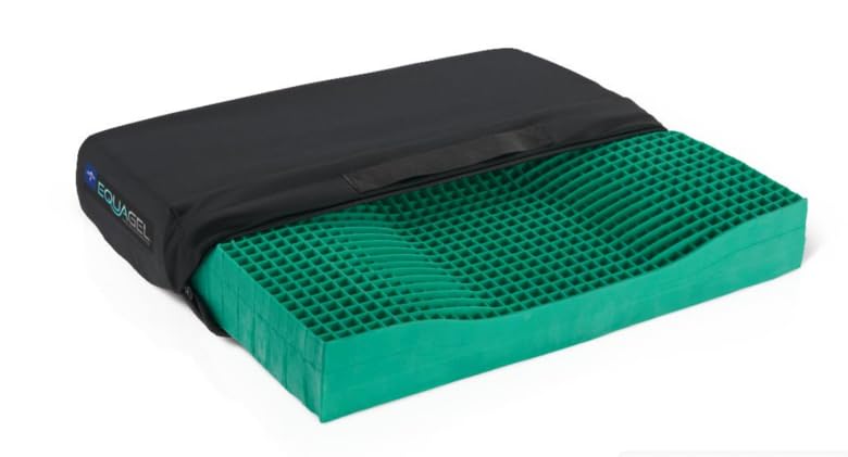 Cojín general EquaGel ergonómico de 22 pulgadas para coxis y cojines