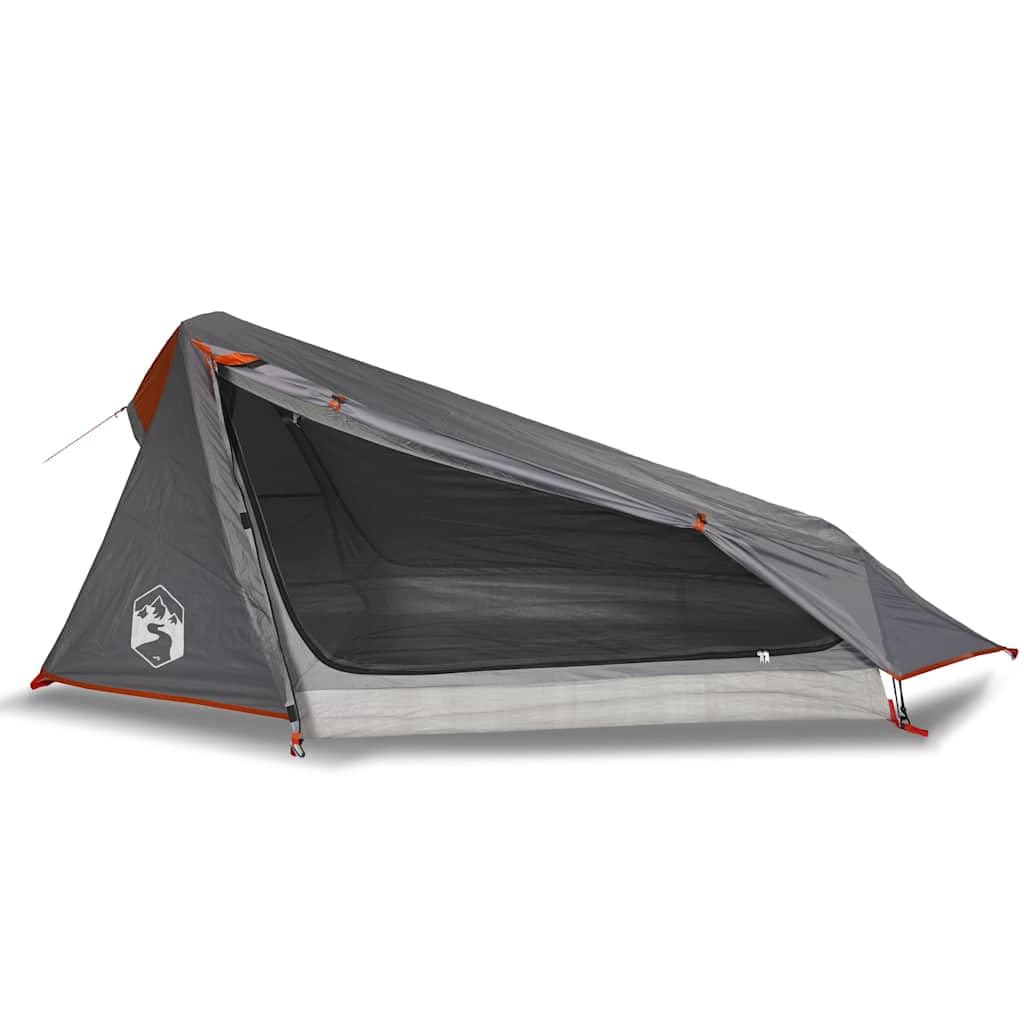 vidaXL Tente de Camping Tunnel 1 Personne Imperméable Abri Jardin Terrasse