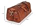 Berliner Bags Vintage Genuine Leather Duffle Bag Oslo for Travel or the Gym, Weekender, Travel Bag, Overnight Bag for Men and Women - Brown