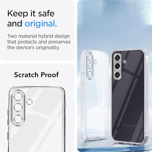 Image of Jkobi Silicone Back Cover Case for Samsung Galaxy M56 | Samsung Galaxy F56 (Clear Shockproof Case with Camera Protection | Soft and Flexible | Transparent)