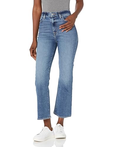 HUDSON Women's Fallon High Rise Bootcut Crop