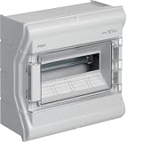 Hager VE112SN Vector IP65, 1x12 PLE, UV-stabil, o. LE