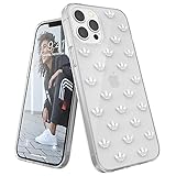 アディダスオリジナルスPhone 12 Pro Maxケース 6.7インチ アディダスメタリッククリア x シルバー・ロゴ [adidas FW20 for iPhone12Pro Max Metalic silver CLEAR MET]